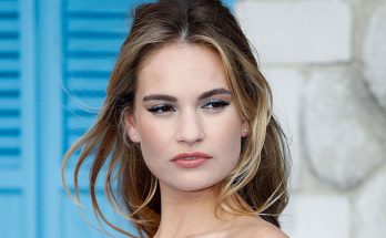 Lily James Without Cosmetics