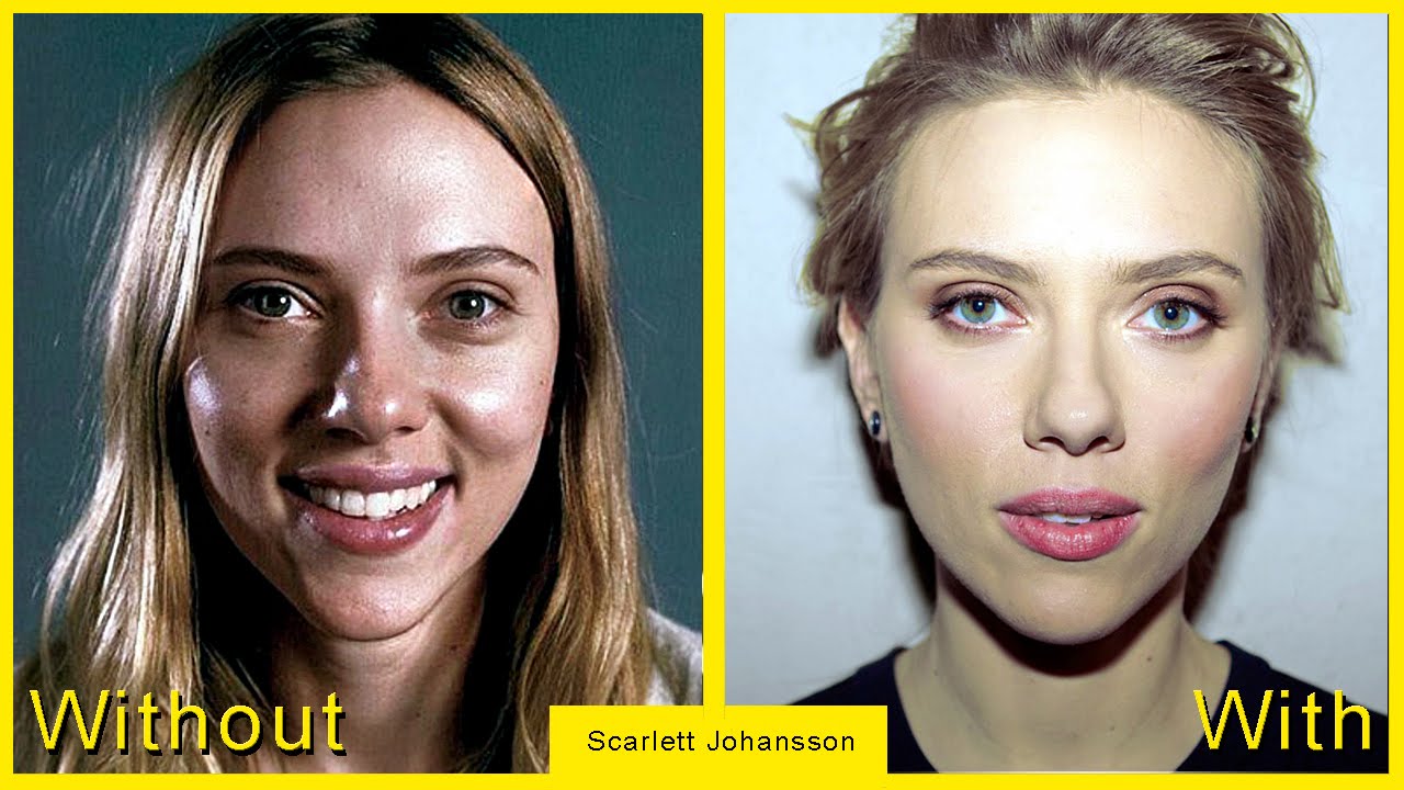 Scarlett Johansson Without Makeup - No Makeup Pictures - Makeup-Free Celebs